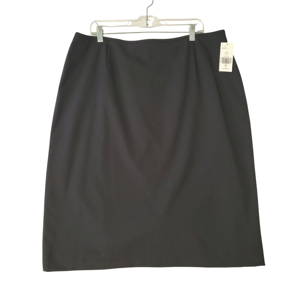 New Tahari Arthur S Levine Navy‎ Blue Career Skirt Pencil Nwt Womens 16
